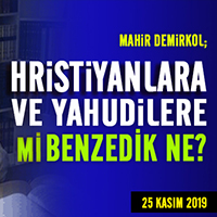 HRİSTİYAN VE YAHUDİLEREMİ BENZİYORUZ NE?? 