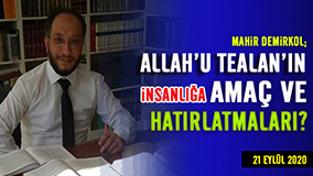 MÜSLÜMAN KİMLİĞİNİ TAŞIYAMADIK Kİ…
- Mahir Demirkol